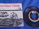 Batman & Robin Theme original TV version 45 rpm record