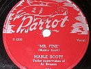 MABLE SCOTT *Boogie & Blues 78 *PARROT Label #883
