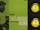 ORIGINAL '59 THELONIOUS MONK LP ON PRESTIGE #7169 NICE