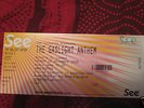 The Gaslight Anthem Concert Ticket