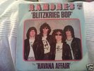 RAMONES BLITZKRIEG BOP RARE FRENCH PHILIPS PIC SLEEVE 7