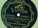 Victor 38136 Jelly Roll Morton w WILTON CRAWLEY OR EE-