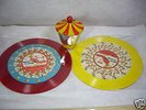 Childrens Red Raven Movie Records with Picture Mirror