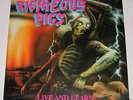 RIGHTEOUS PIGS -Live and learn LP 1989  macabre sinster