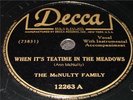 McNulty Family-Teatime In The Meadows/Soldier Boy-12263