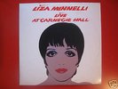 RARE ANDY WARHOL LP COVER-Liza Minnelli at Carnegie