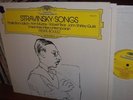 BOULEZ Conducts STRAVINSKY SONGS/'82 DG Germany/NM
