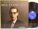 RIVERSIDE RLP 12-315 - BILL EVANS - Portrait in Jazz *