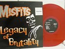 MISFITS LEGACY OF BRUTALITY  RED WAX 500 made NEAR MINT
