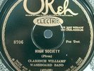 67) 78 rpm CLARENCE WILLIAMS' WASHBOARD BAND  OKEH 8706