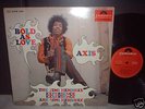 Jimi Hendrix / Bold As Love Japan Orig.LP COCA COLA DIF