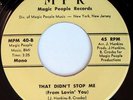 rare Soul Funk 45 BEVERLY CROSBY on MAGIC PEOPLE Listen