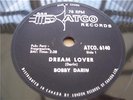 BOBBY DARIN DREAM LOVER BULLMOOSE RARE 78 RPM RECORD