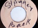 rare Jamaica Reggae Blank 45 KING CANNON stagger back