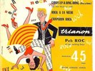 très rare PEB ROC rock around the clock TRIANON 45.018