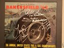 NHRA,HOT ROD,RACING,DRAG RACING,AUTOGRAPHED,BAKERSFIELD