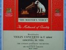GIOCONDA DE VITO Violin Mendels. Orig. HMV BLP 1008 EX+