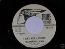 Northern Soul 45 Barbara Lynn, I Don't Want a Playboy
