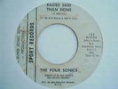 Northern Soul Four Sonics SPORT Greatest Love Easier 45