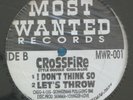 Crossfire - Turn To Burn - Let's Throw US 12'' OG EP NM