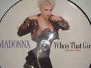 Madonna-Who's that girl-picture disc rare