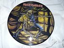 L.P VINYLE PICTURE DISC IRON MAIDEN PIECE OF MIND