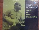 Henry Townsend TIRED OF BEIN' MISTREATED Bluesville LP