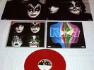 KISS : DYNASTY, rare red Vinyl LP + Poster 1979