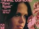 Marie Osmond Paper Roses 45 w/ps Osmonds Freaky Friday