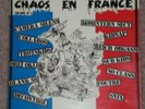 Chaos En France Vol 1 Comp LP Skinhead Oi Snix RARE