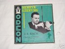 SZERYNG HENRYK ODX122-123-124 J.-S. BACH ODEON