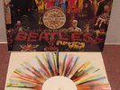 The Beatles SGT PEPPER'S LHCB LP Mono White Label Rare