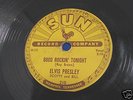 ELVIS PRESLEY SUN 78 RPM PHONOGRAPH RECORD- NO RESERVE