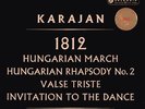 SAX2302 t/s KARAJAN 1812 + PO RARE AUDIOPHILE ORIG drs