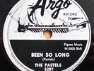 THE PASTELS Been So Long  R&B 78-ARGO 5287 E+