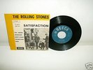 ROLLING STONES SATISFACTION RARE YELLOW BAND ITALY 7