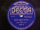 Sleepy John Estes Decca 7289  Drop Down Mama (E+)
