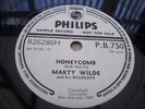 MARTY WILDE HONEYCOMBE RARE 78 RPM SAMPLE RECORD