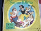 Walt Disney's SNOW WHITE 7 DWARFS LP 1st ST press 1957