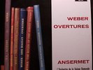 DECCA SXL 2112 WBG - BB - WEBER - OVERTURES - ANSERMET