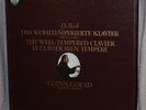 BACH  Well Tempered Piano GLENN GOULD 4LP SIGNED 