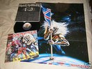 IRON MAIDEN - The Number Of The Beast Japan LP W/Poster
