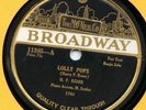 Harry Reser Easy Goin, Lolly Pops Broadway 11385 78 rpm