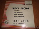 RARETÉ PREMIER EP DON LANG AND HIS