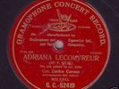 RARE 10” G&T – CARUSO – ADRIANA LECOUVREUR 78 RPM