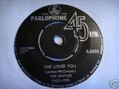 the beatles - she loves you VERY RARE PAKISTAN 45