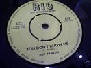 YOU DON'T KNOW ME - ROY PANTON - RIO RECS..LISTEN.....
