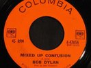 BOB DYLAN - MIXED UP CONFUSION - RARE 45 rpm ORIGINAL