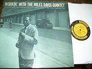 MILES DAVIS JOHN COLTRANE Workin' PRESTIGE DG OG RVG LP