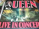 QUEEN-LIVE IN CONCERT-RARE NEW ZEALAND ONLY LP